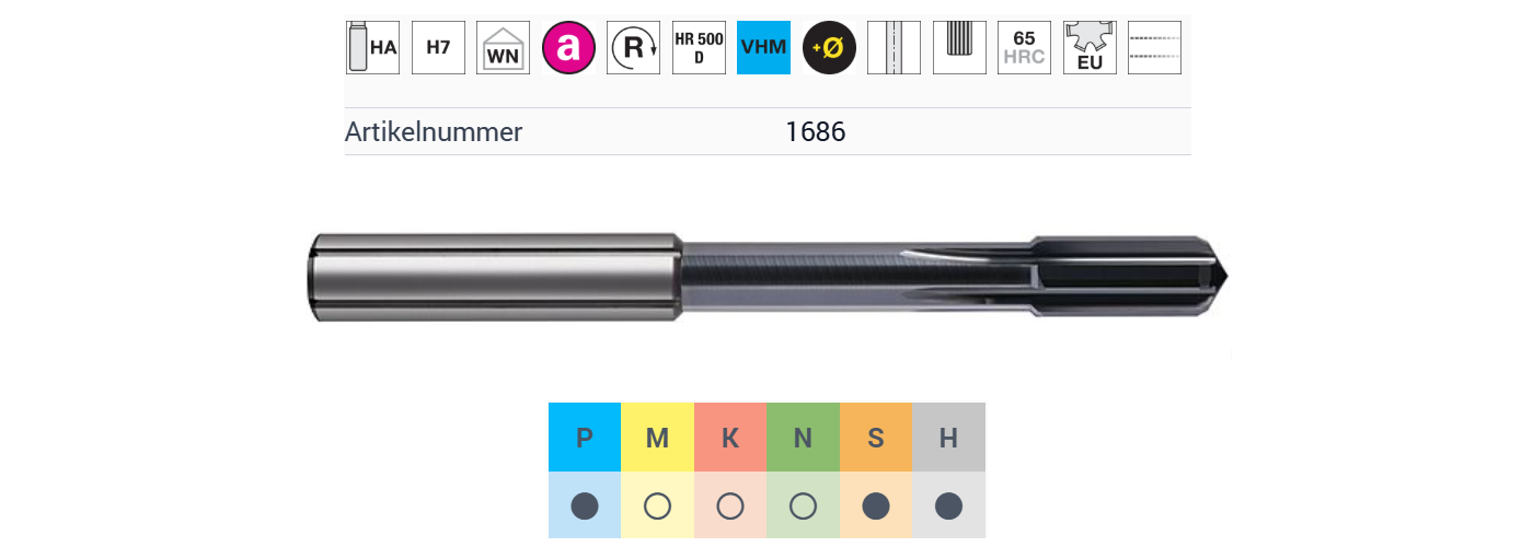 HPC-Reibahle HR500 | Artikel 1686