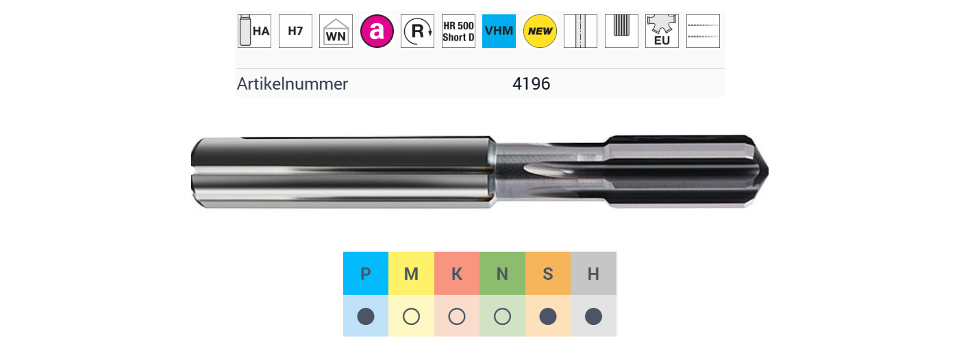 HPC-Reibahle HR500 | Artikel 4196