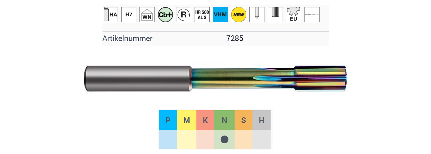HPC-Reibahle HR500 | Artikel 7285