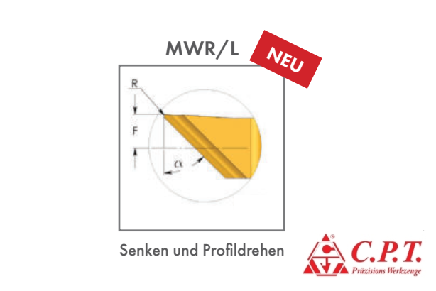 Senken und Profildrehen