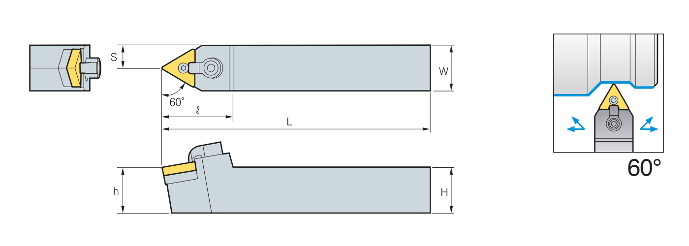 Zeichnung Klemmhalter MTENN