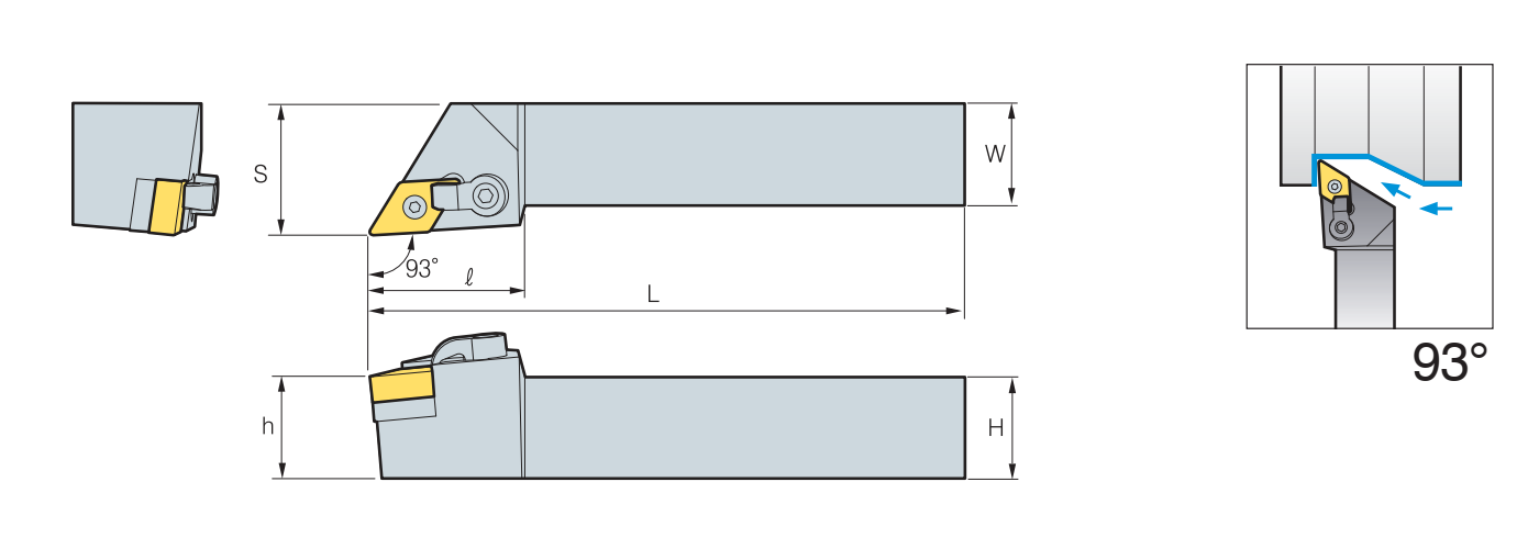 Zeichnung Klemmhalter MDJN R/L