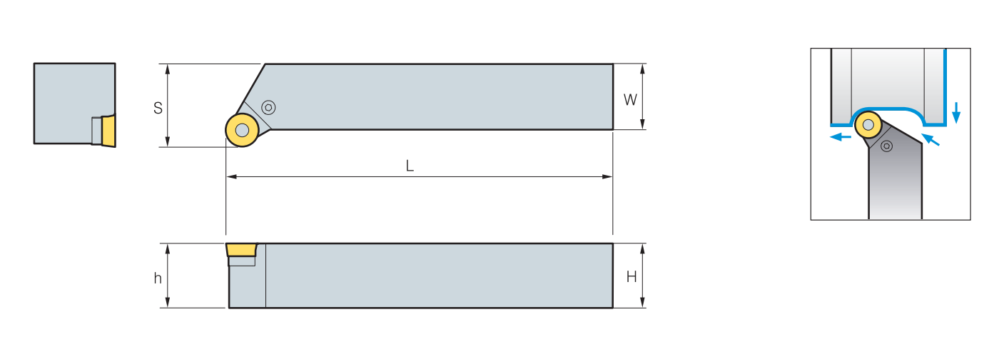 Zeichnung Klemmhalter PRGC R/L