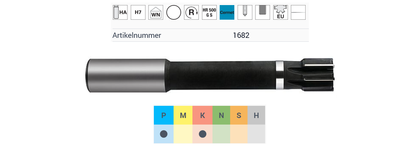 HPC-Reibahle HR500 | Artikel 1682