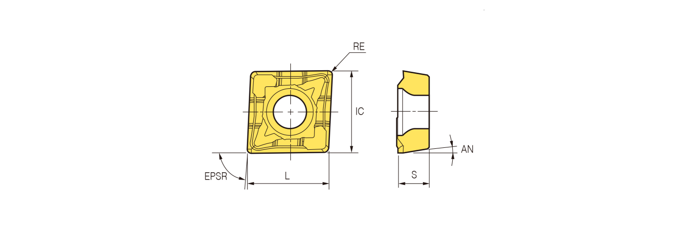 Multi Turn Bohrplatten Zeichnung