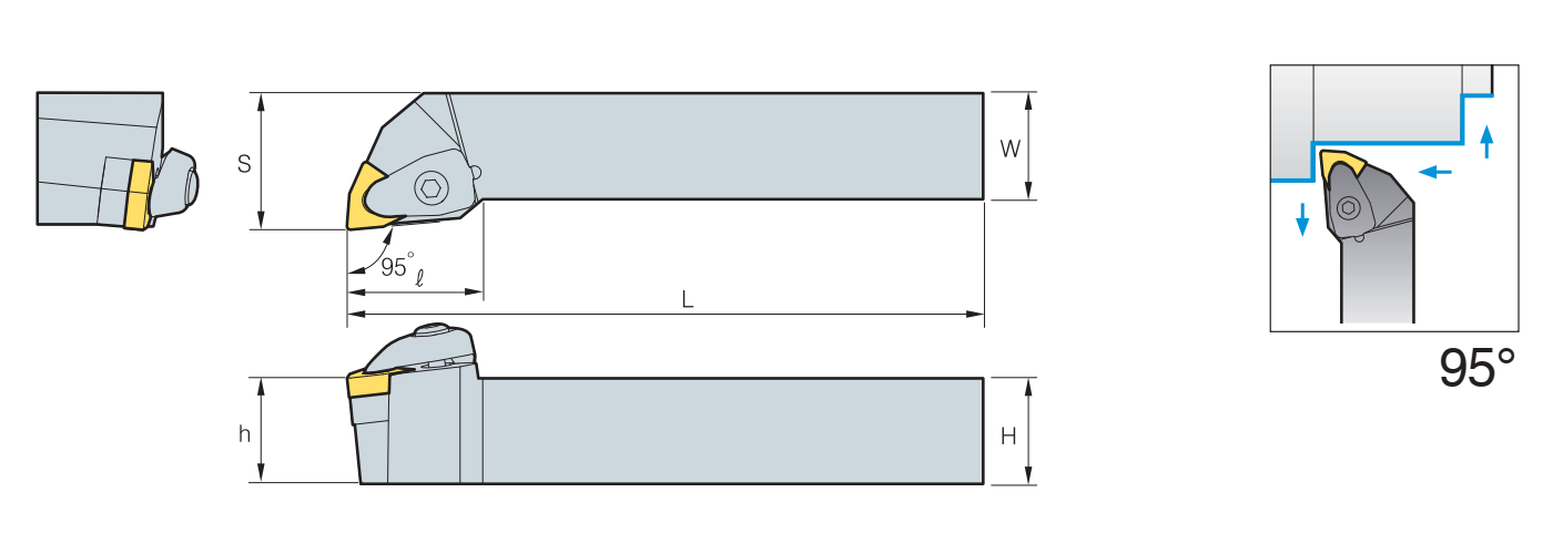 Zeichnung Klemmhalter DWLN R/L