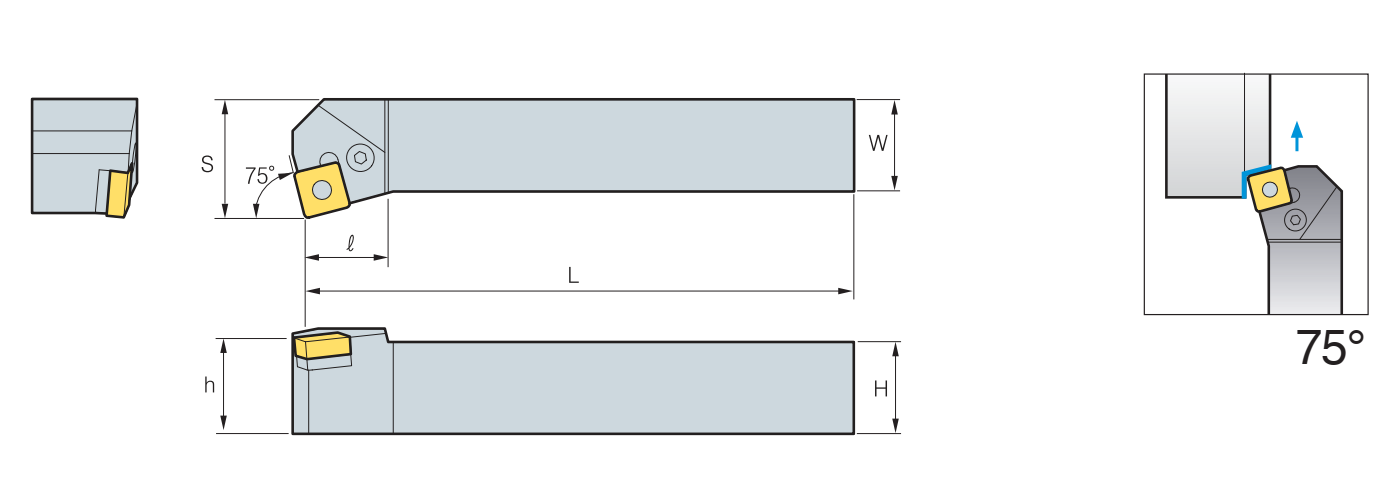 Zeichnung Klemmhalter PSKN R/L
