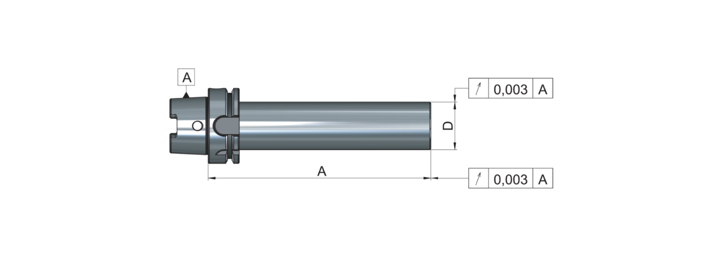 Zeichnung Kontrolldorn HSK