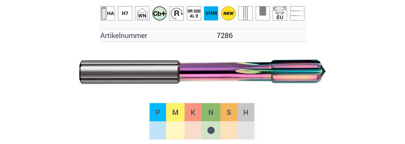 HPC-Reibahle HR500 | Artikel 7286