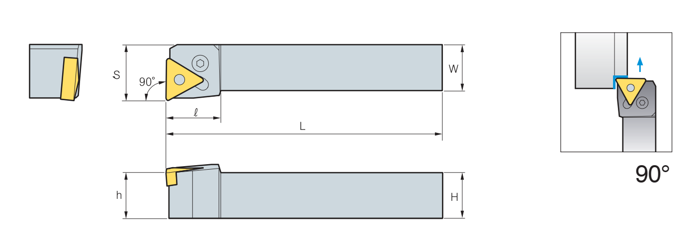 Zeichnung Klemmhalter PTFN R/L