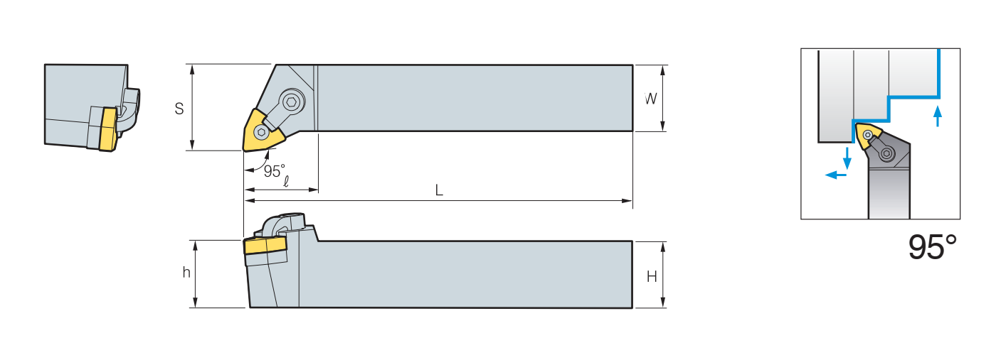 Zeichnung Klemmhalter MWLN R/L