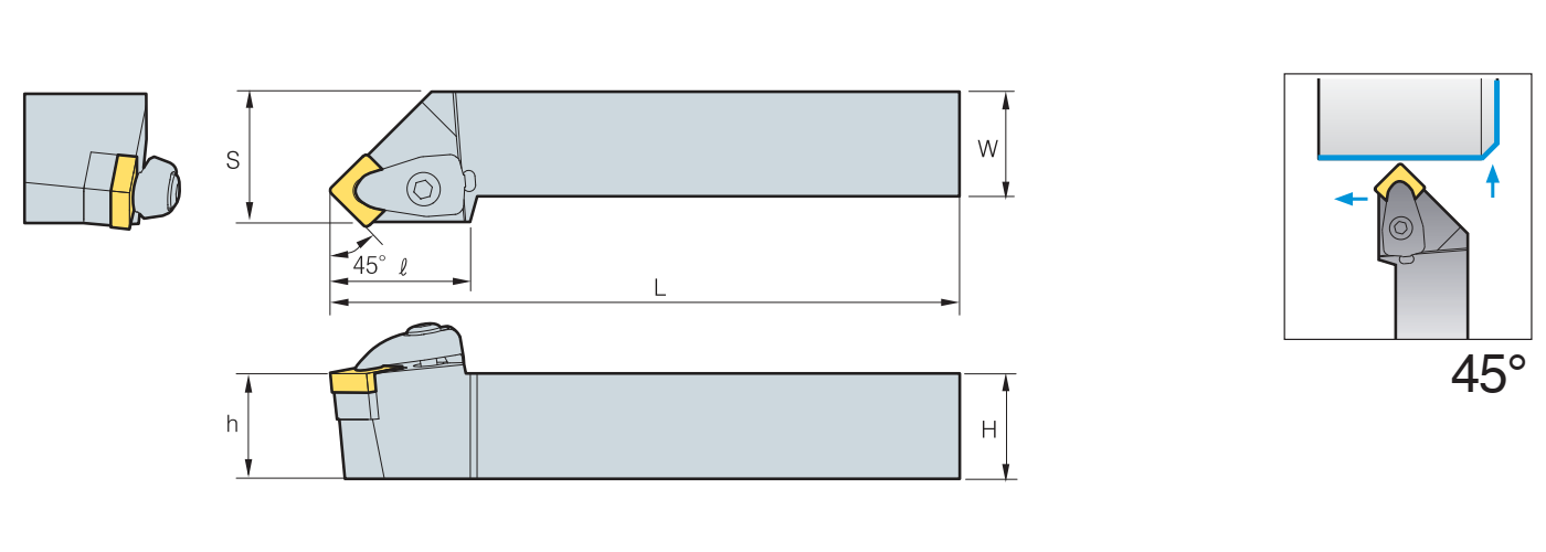 Zeichnung Klemmhalter DSSN R/L