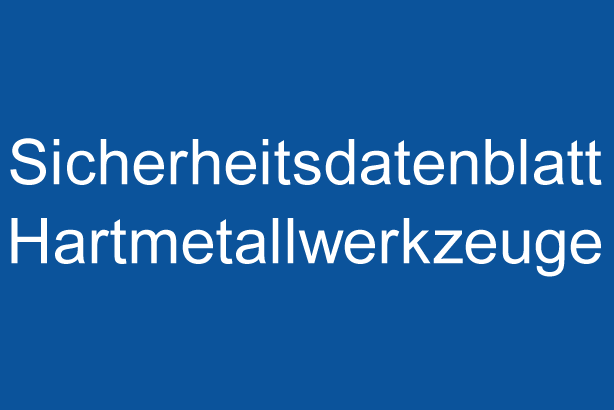 Sicherheitsdatenblatt HM Werkzeuge