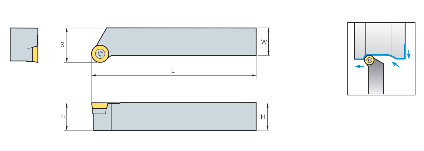 Zeichnung Klemmhalter SRGC R/L