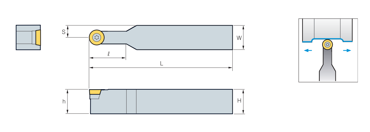 Zeichnung Klemmhalter SRDCN