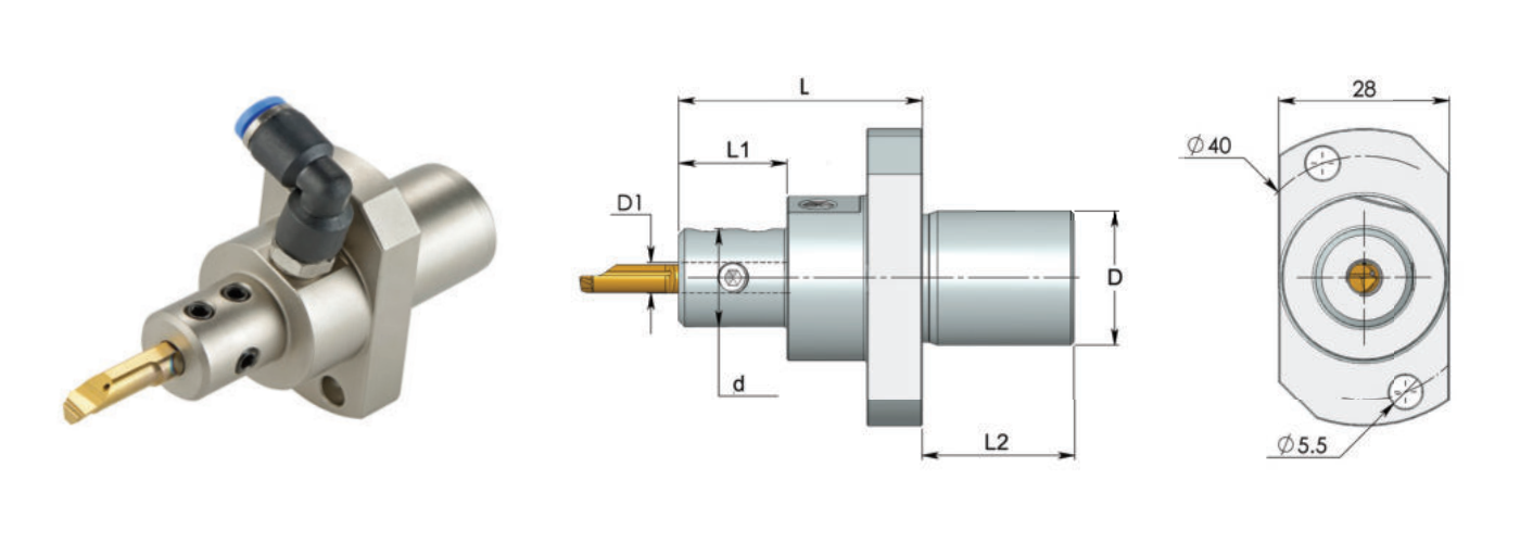 SIM Halter Langdrehautomaten