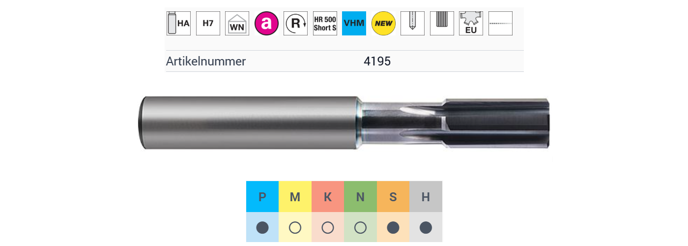 HPC-Reibahle HR500 | Artikel 4195